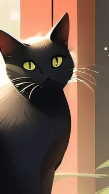 ai character: Button background