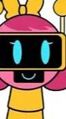 ai character: pinkbot  background