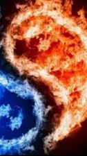 ai character: icee flame 101 background