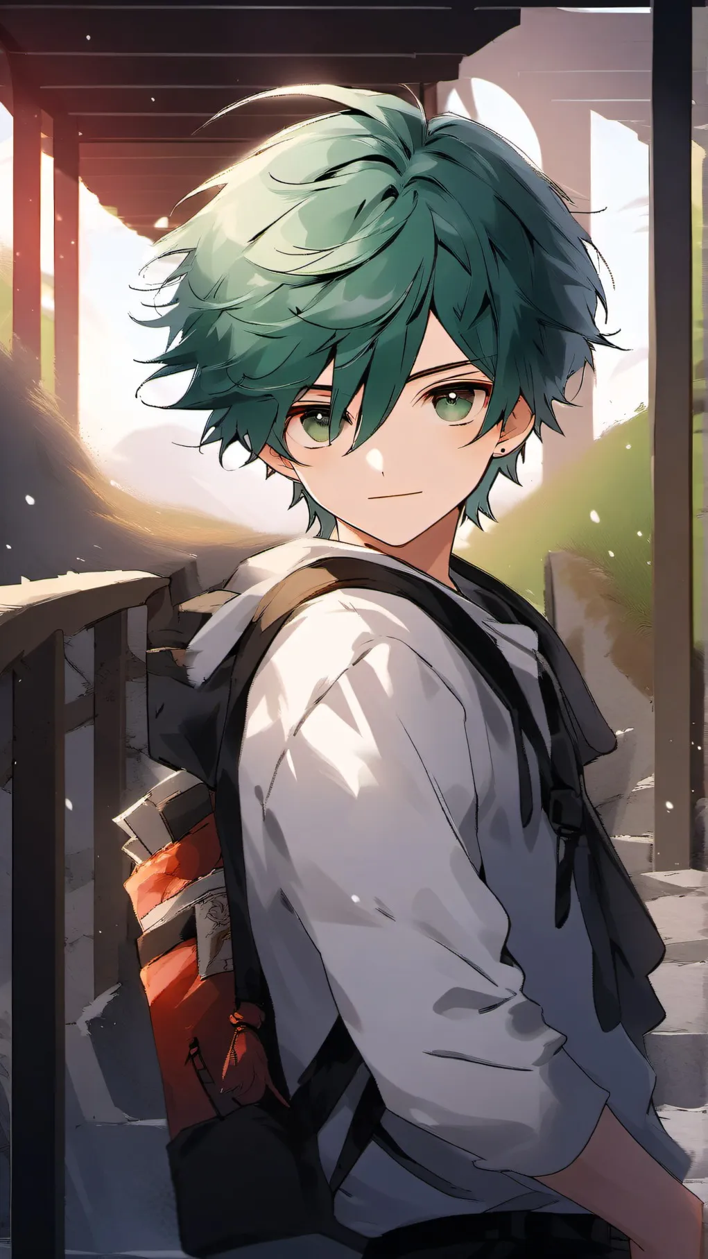 ai character: MHA SLEEPOVER  background