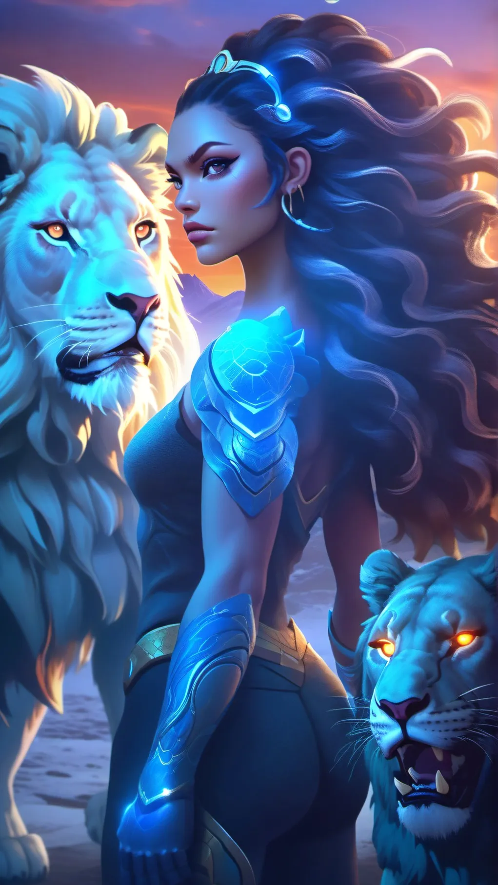 ai character: Safa Monroe background