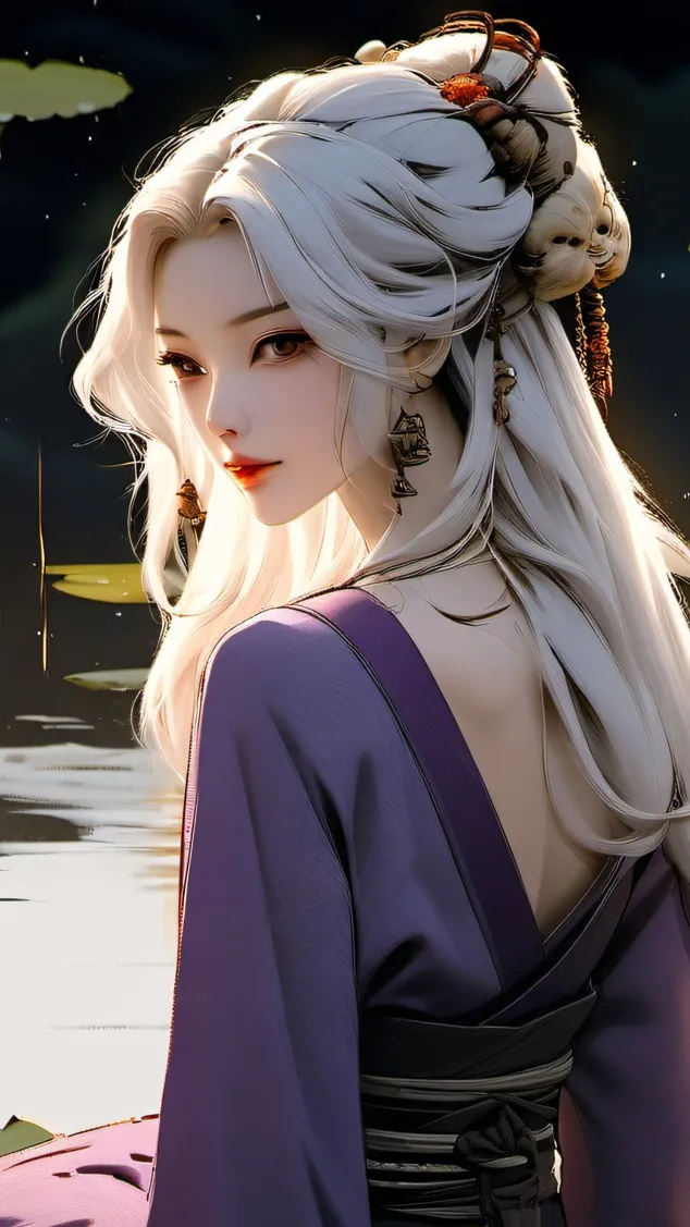 ai character: Qian Jing  background