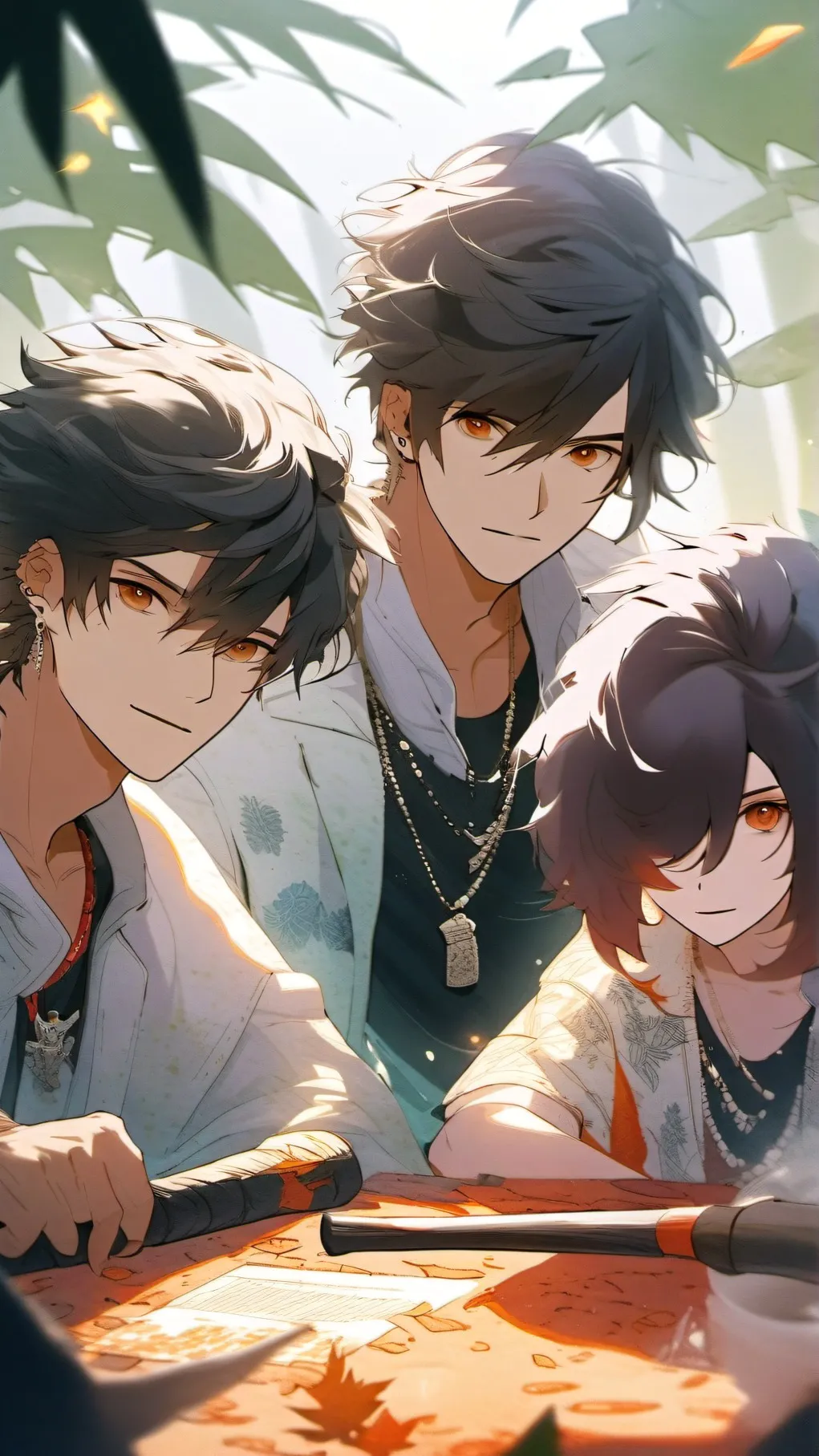 ai character: Liam Jake Leo background
