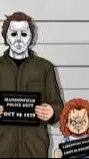 ai character: Slashers in jail background
