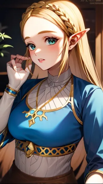 ai character: Princess Zelda background