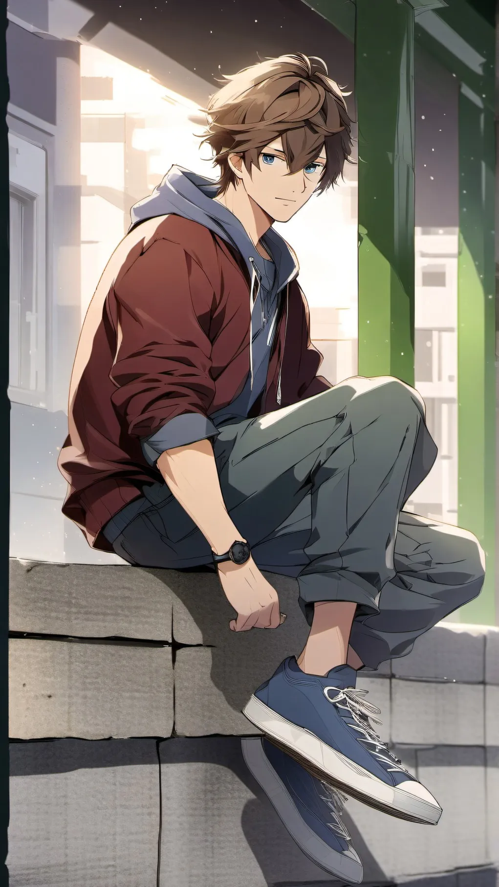 ai character: ALISTER/ALI background