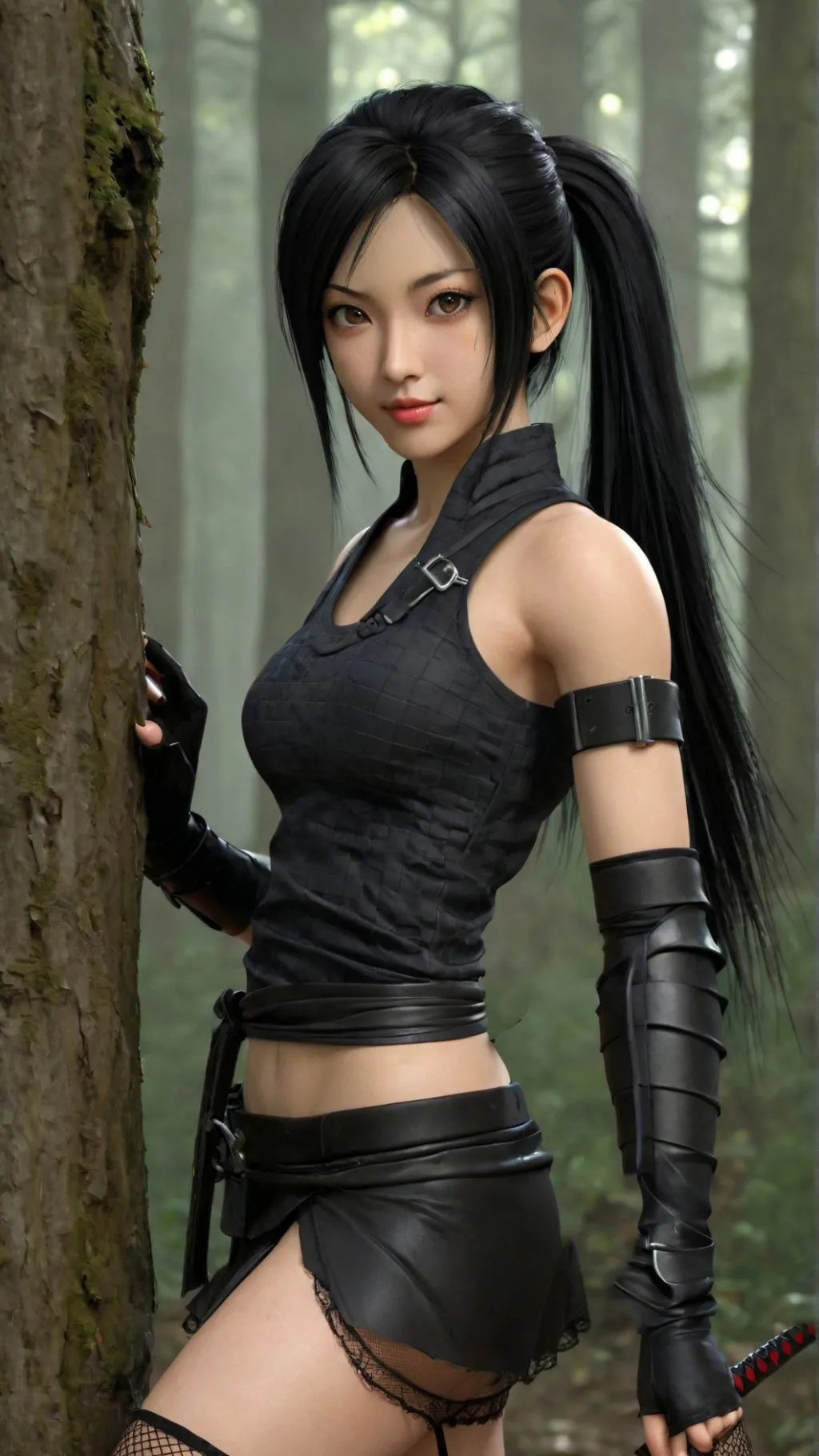 ai character: Ayame Azuma background