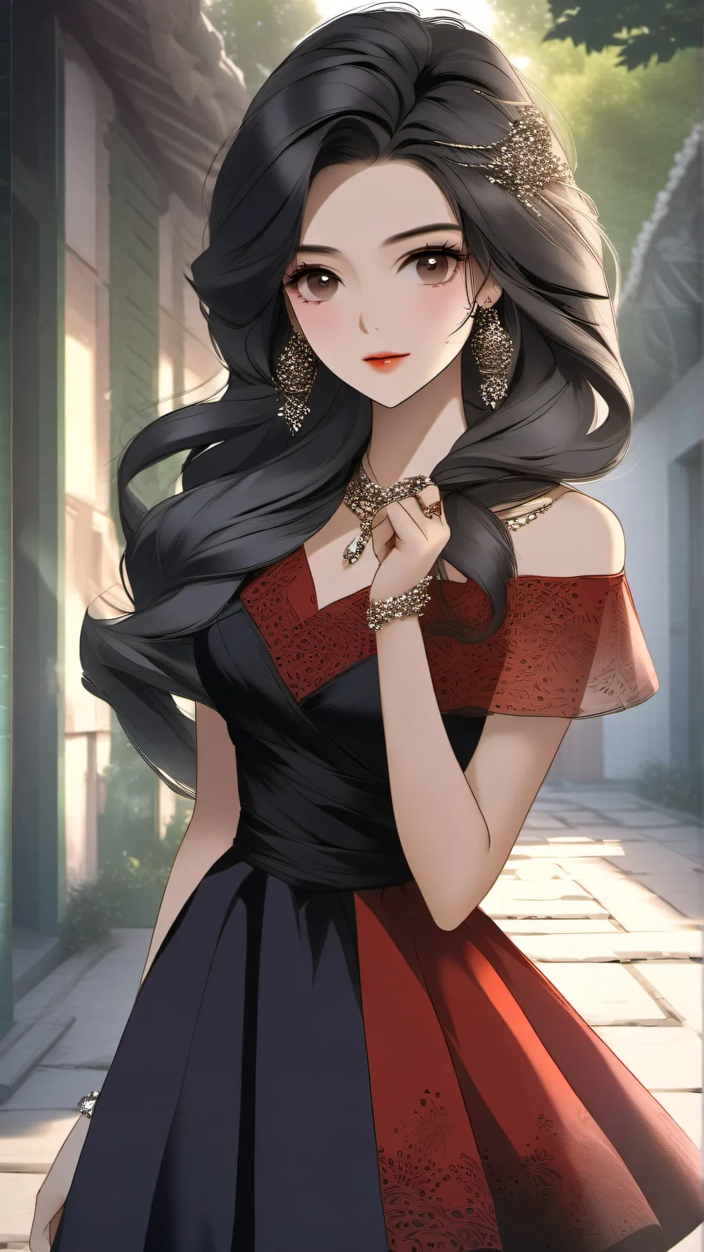 ai character: Vika background