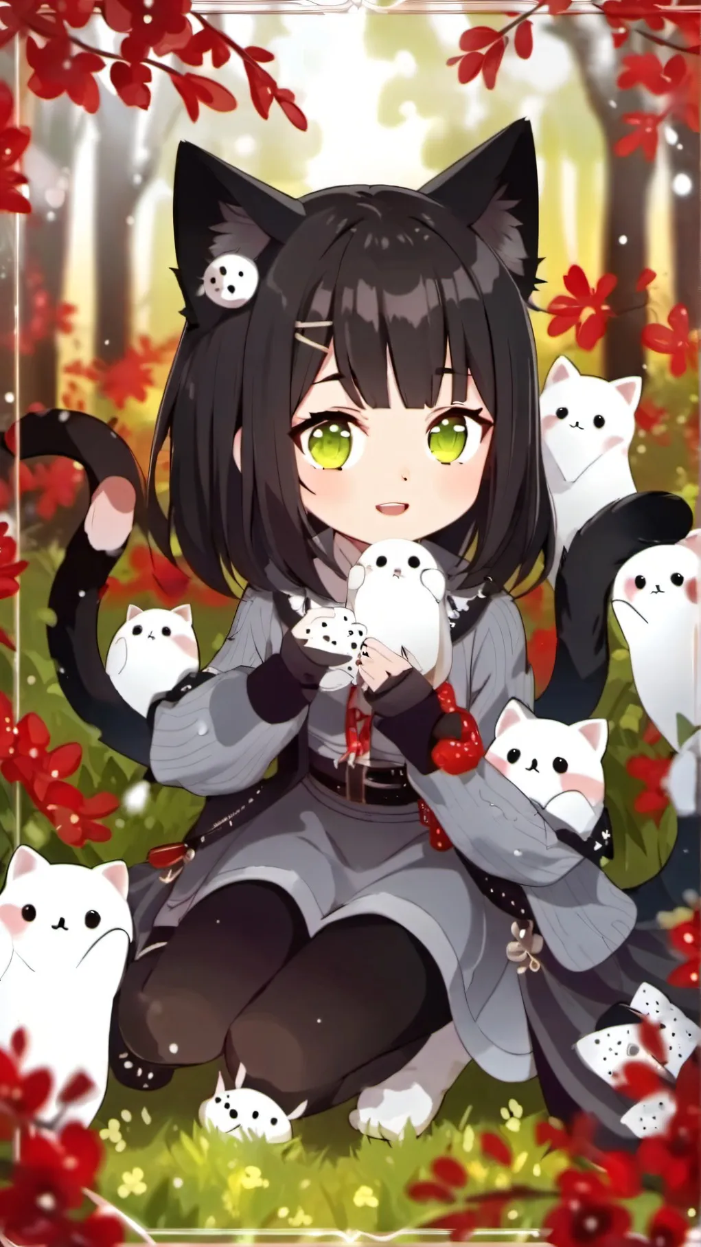 ai character: Grey hates Wenda background