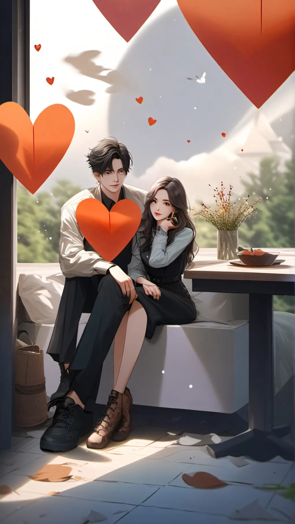 ai character: Heartbass background