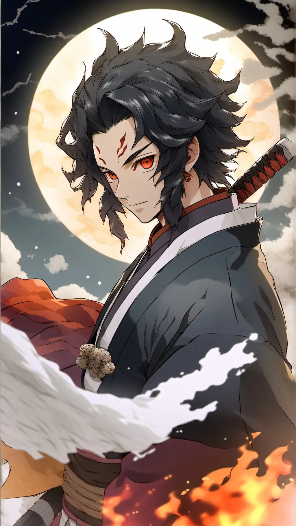ai character: Uppermoons background
