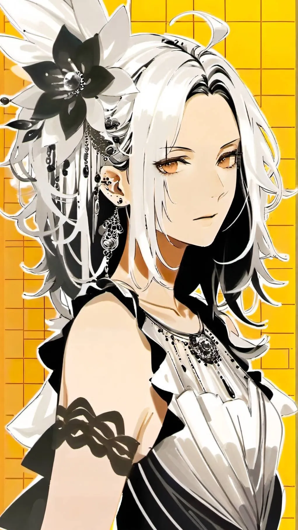 ai character: giant alice background