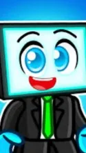 ai character: Blocky background