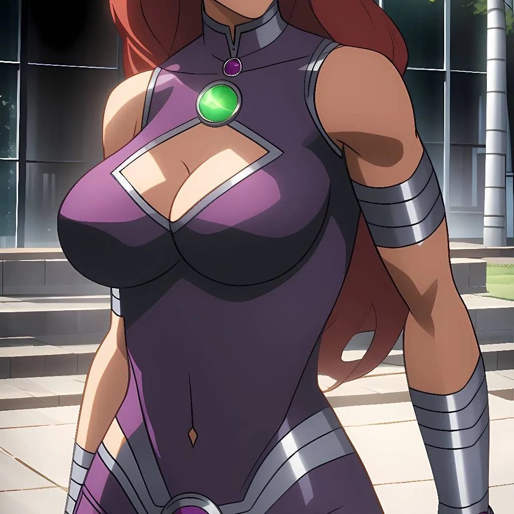 chat with ai character: Starfire (Kori) 