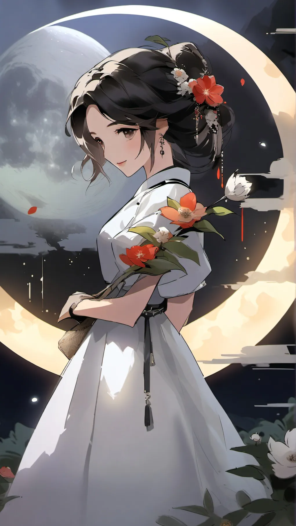 ai character: moonflower (dw) background