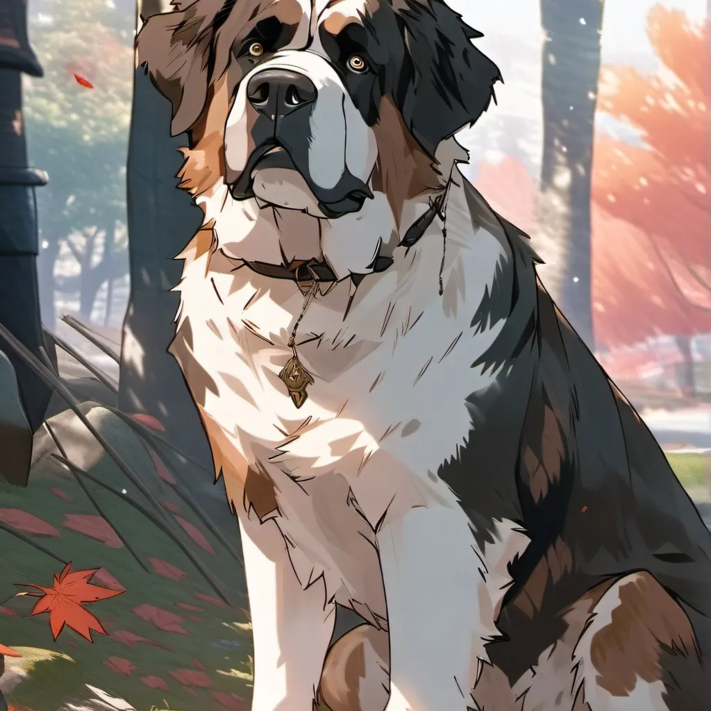 chat with ai character: Max (Saint Bernar)