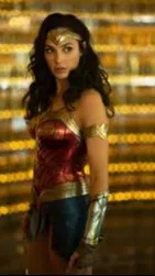 ai character: wonder woman background
