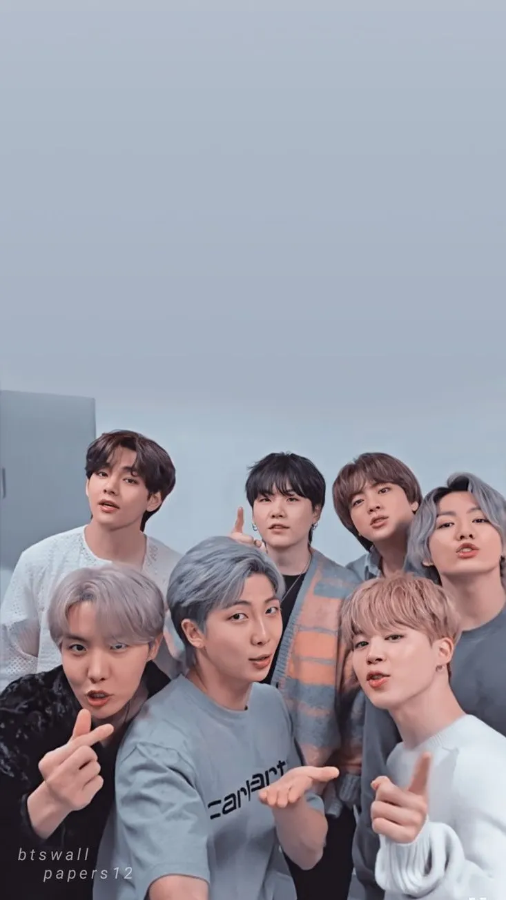 ai character: BTS party background