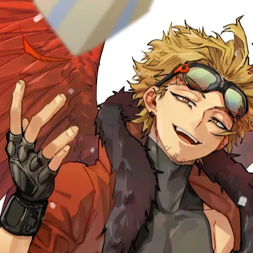 chat with ai character: hawks x dabi (: