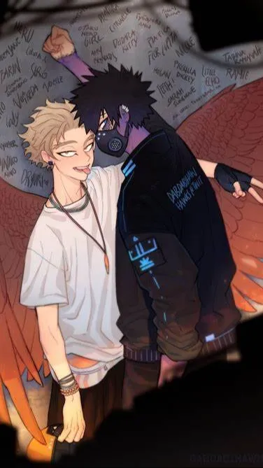 ai character: hawks x dabi background