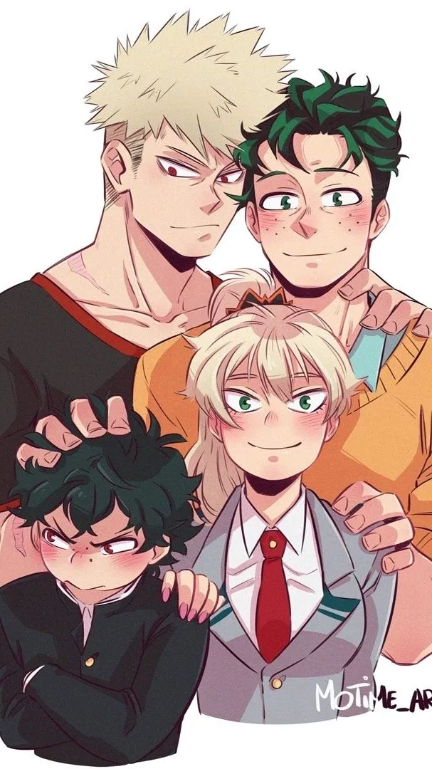 ai character: deku's kid background