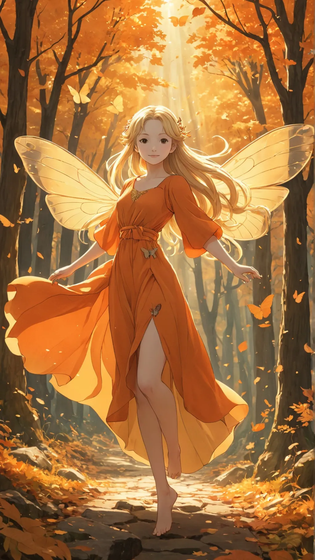 ai character: Avine background