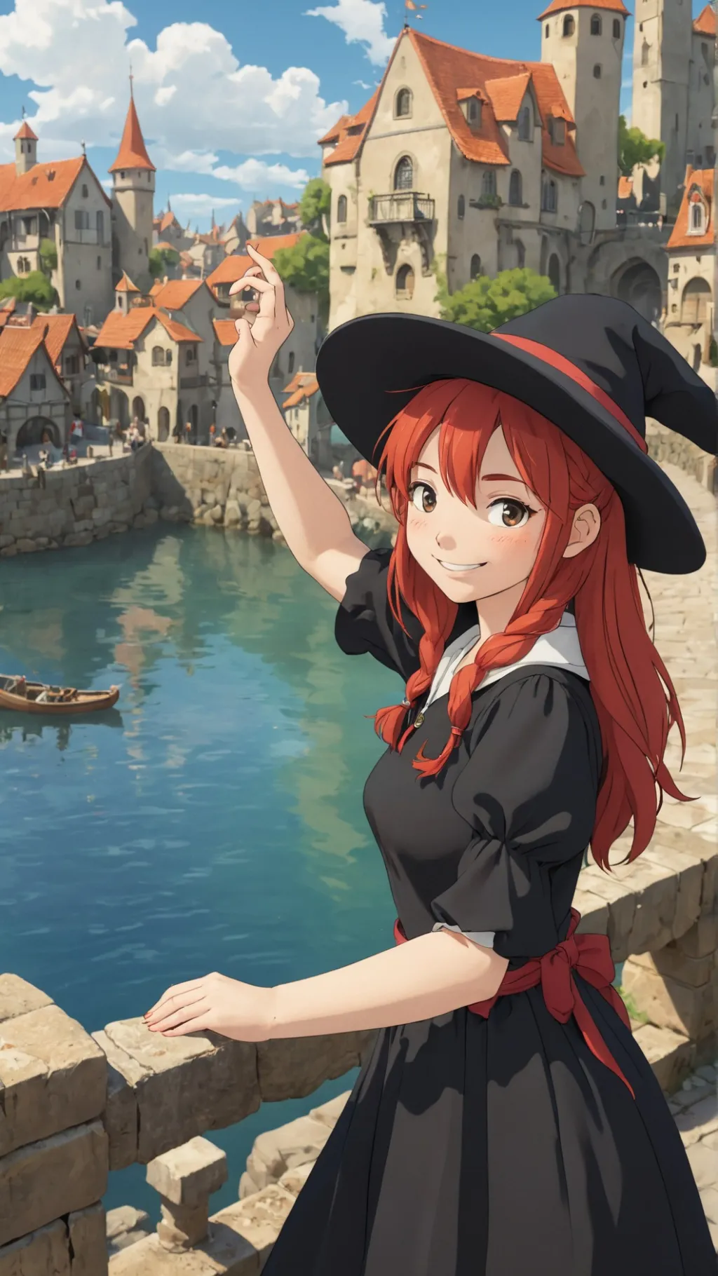 ai character: Elaina background