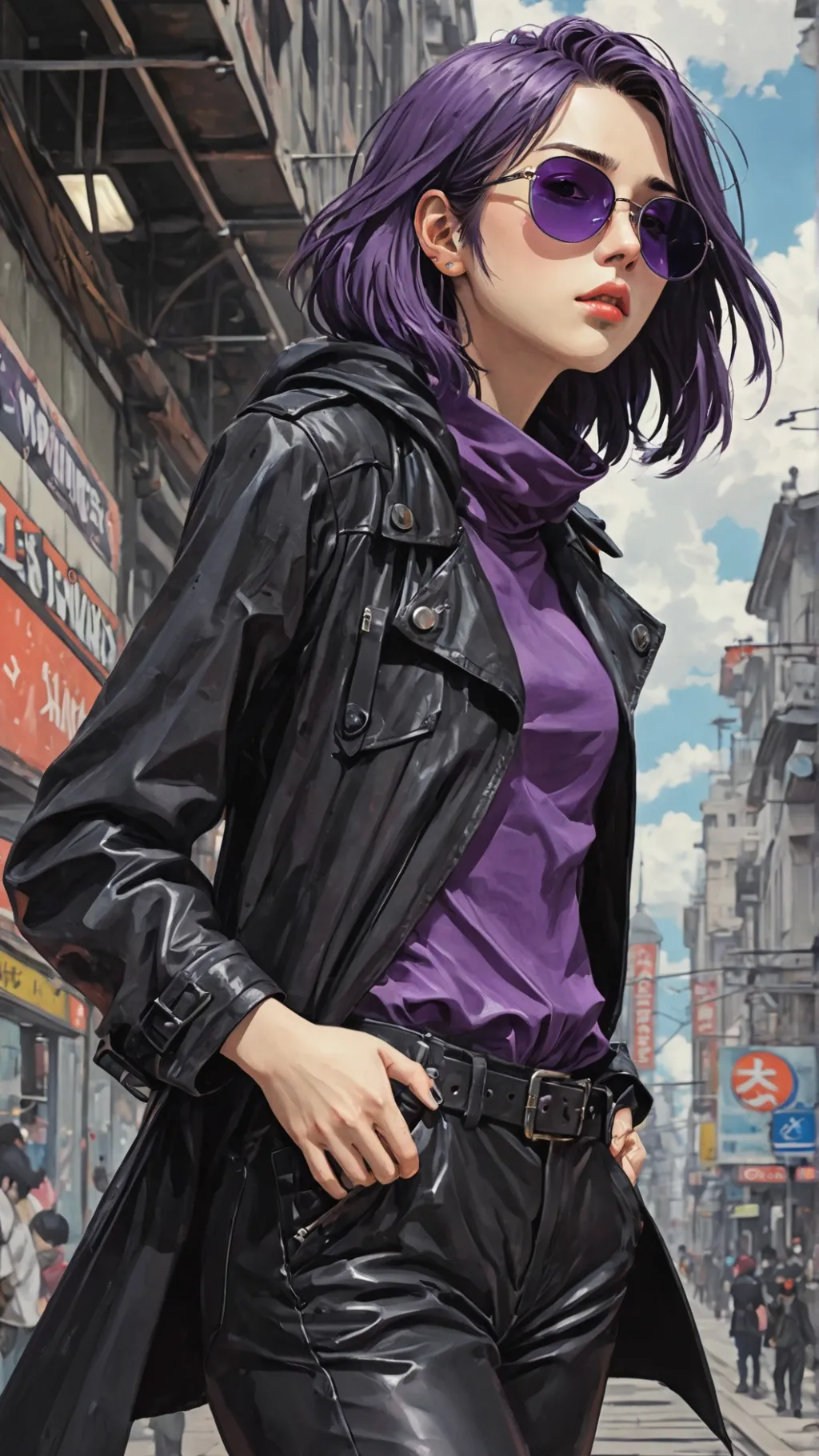 ai character: Asuka background