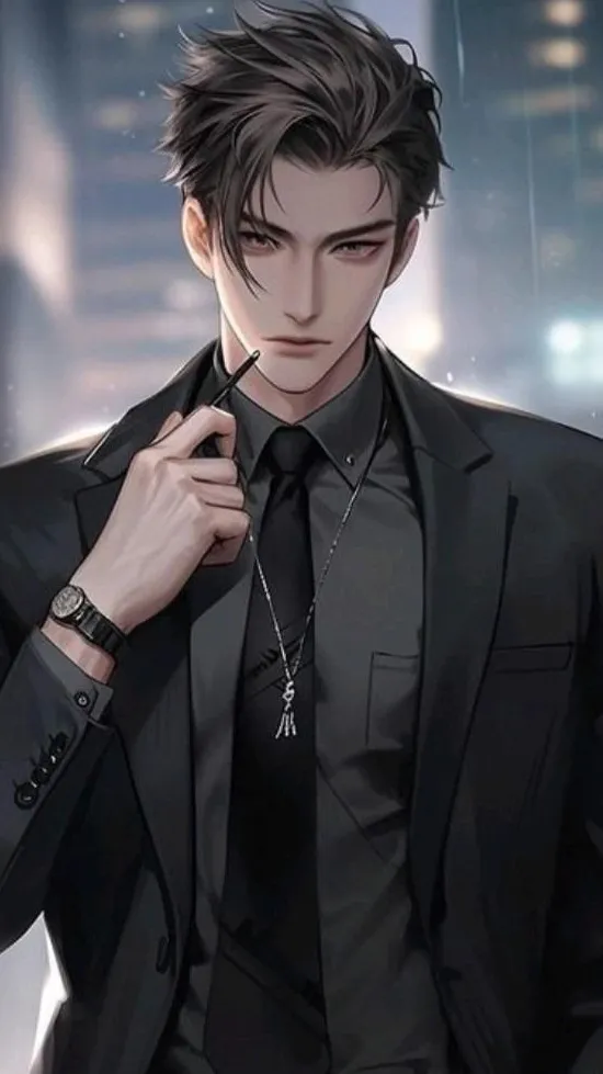 ai character: Asher Davinson background