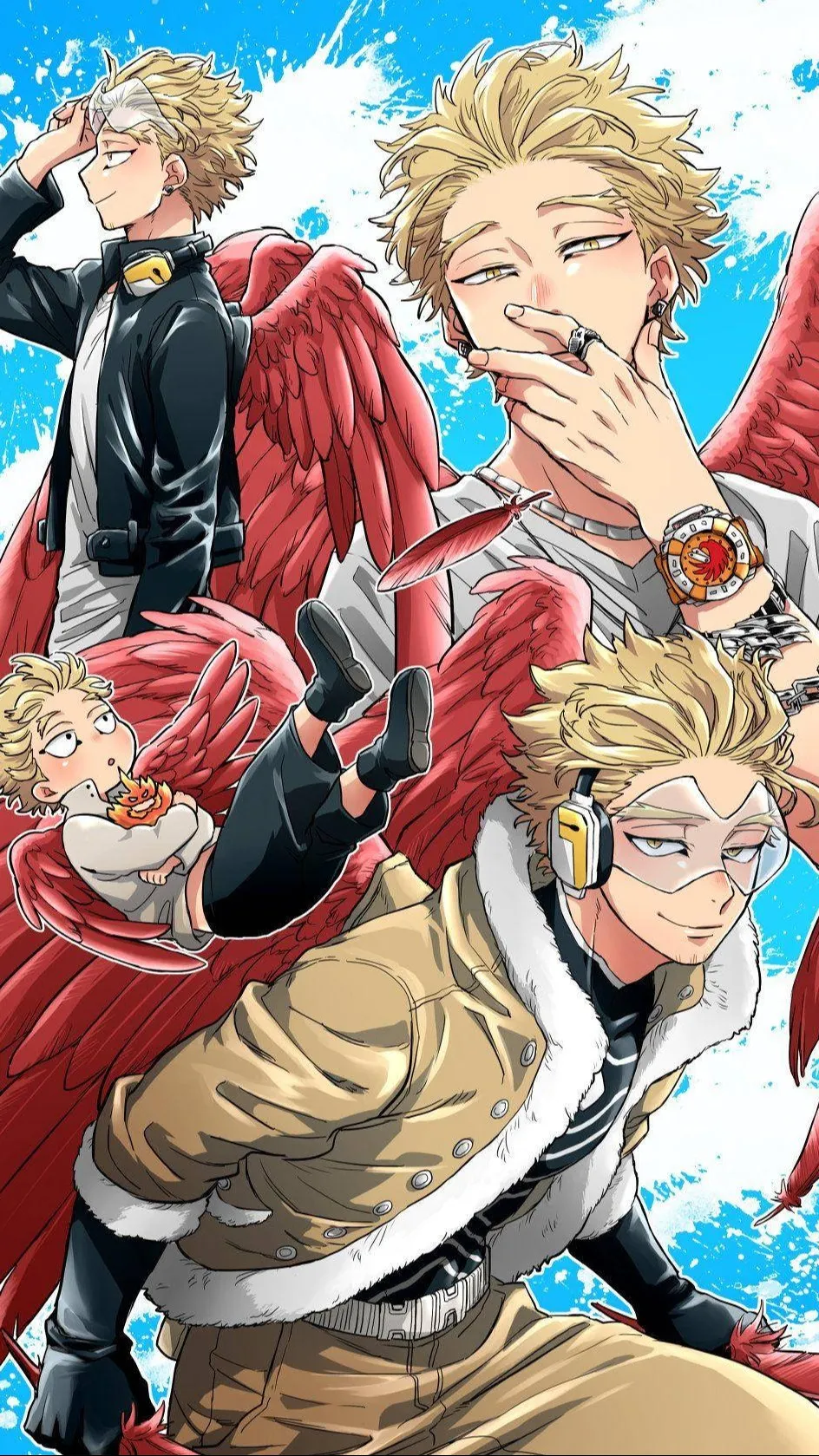 ai character: Hawks background