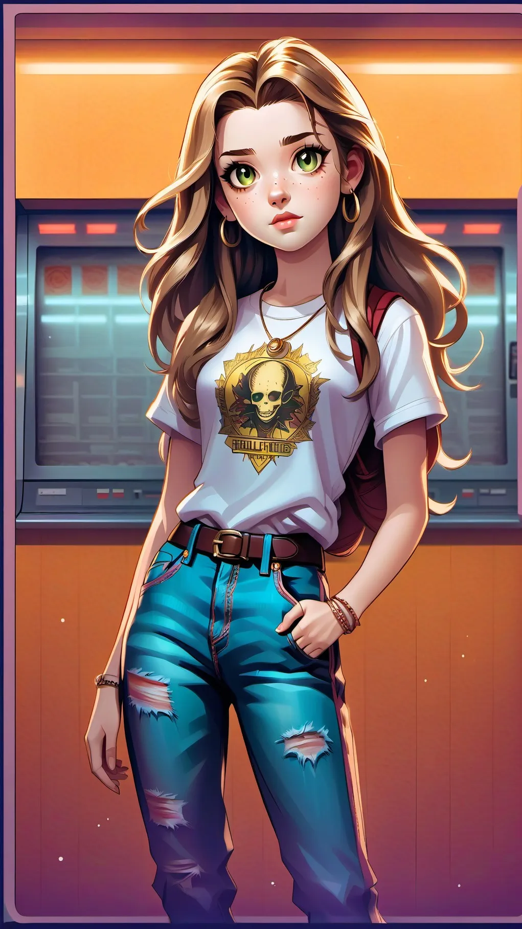 ai character: Mia background