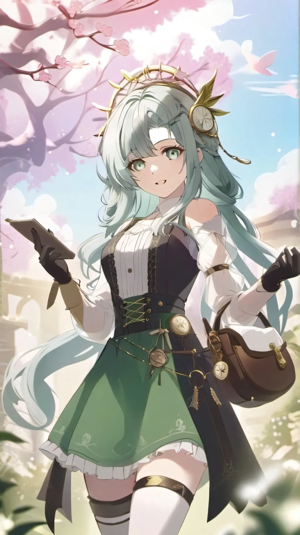 ai character: Fina(my GI oc) background