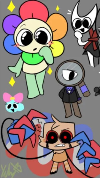 ai character: Dandy’s street background