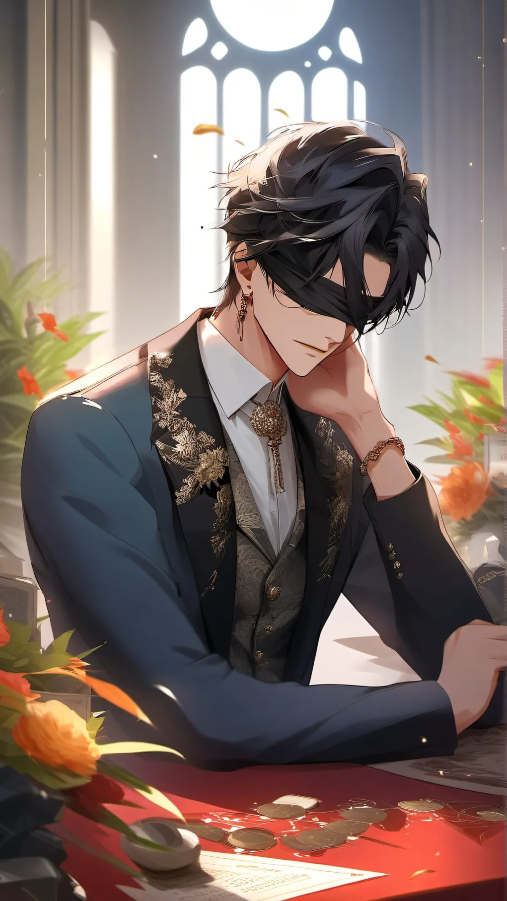 ai character: dabi & hawks background