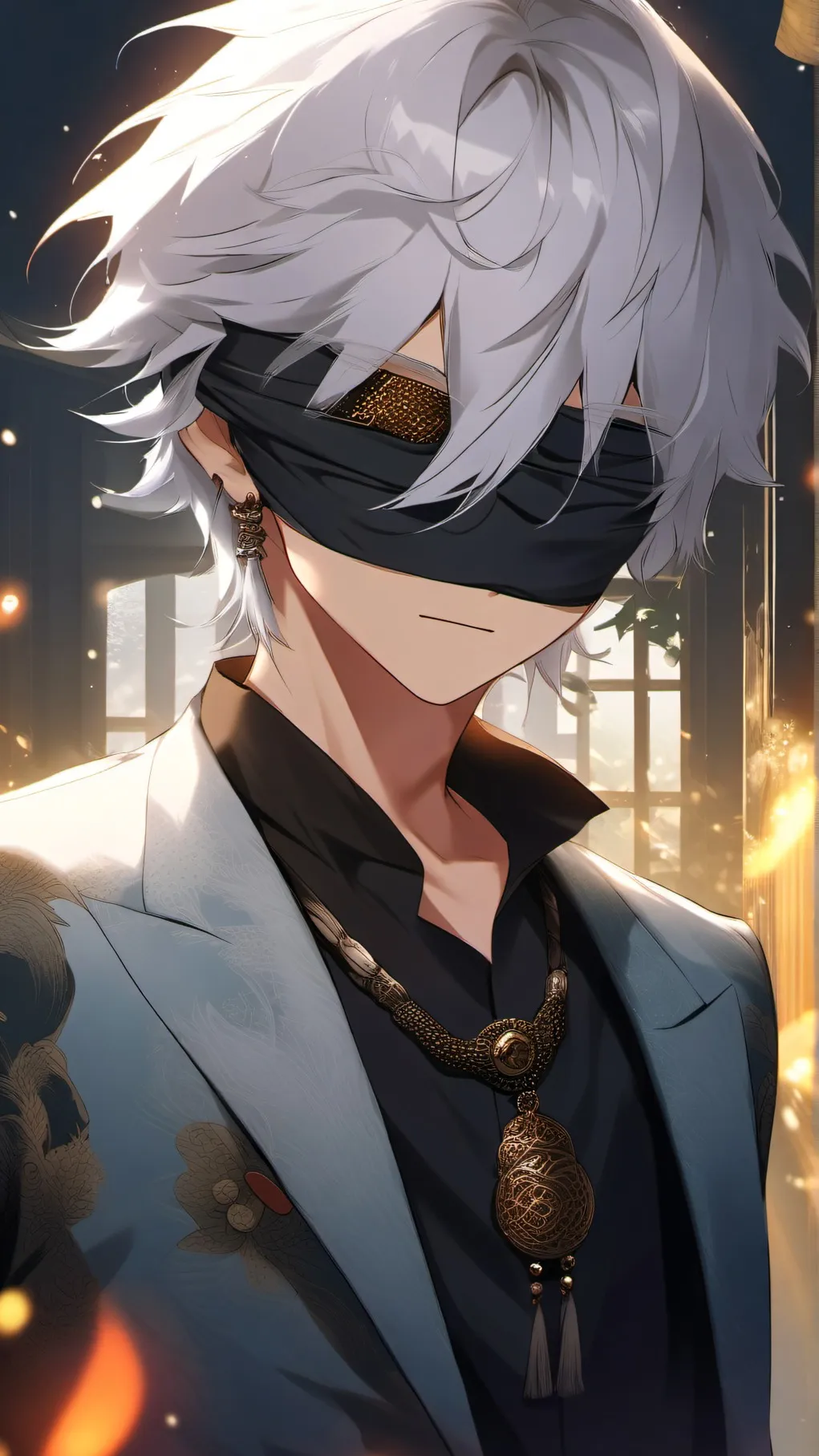 ai character: kings son & bakugo background