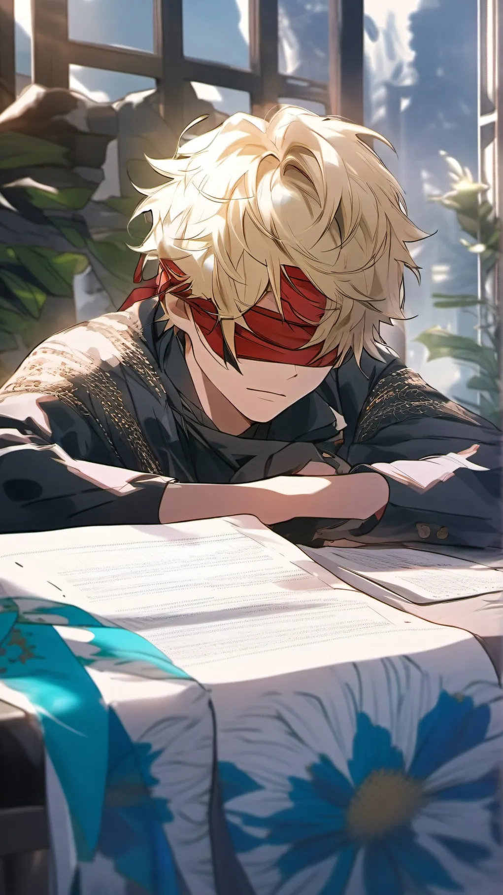ai character: Kat & Katsuki background