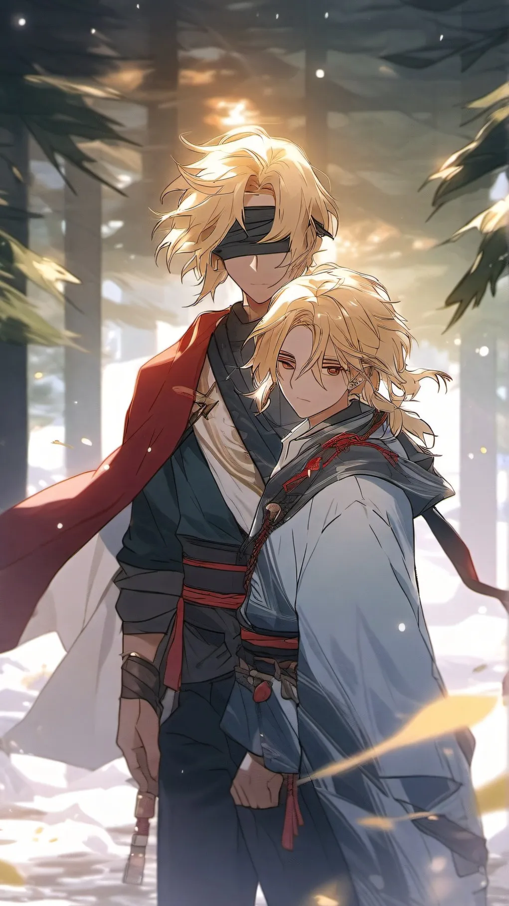 ai character: Lia & Lino background