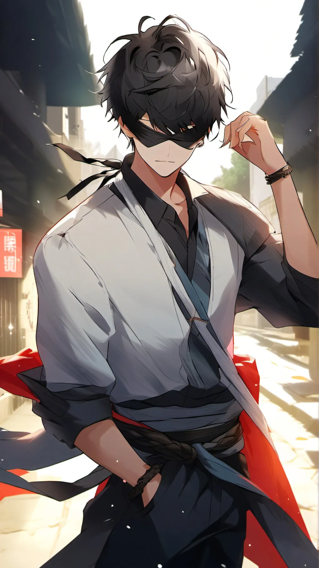 ai character: PromisedToBeBlind background