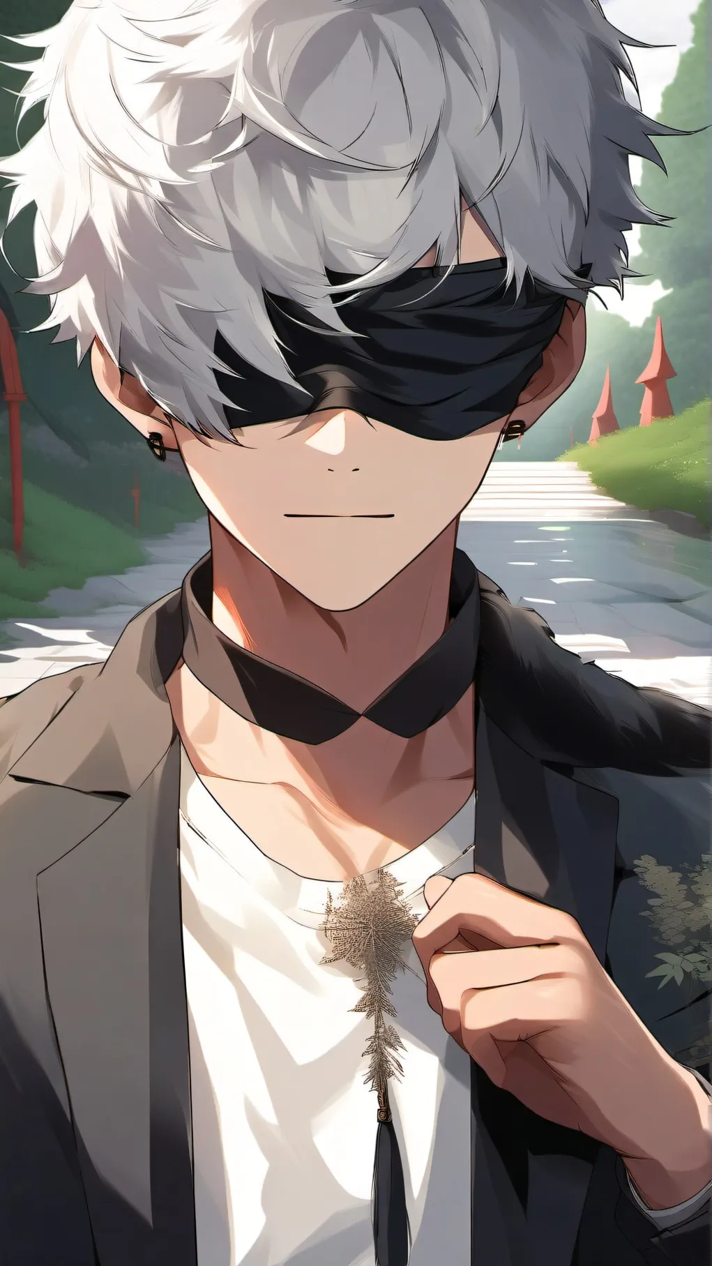 ai character: Geto & Gojo background