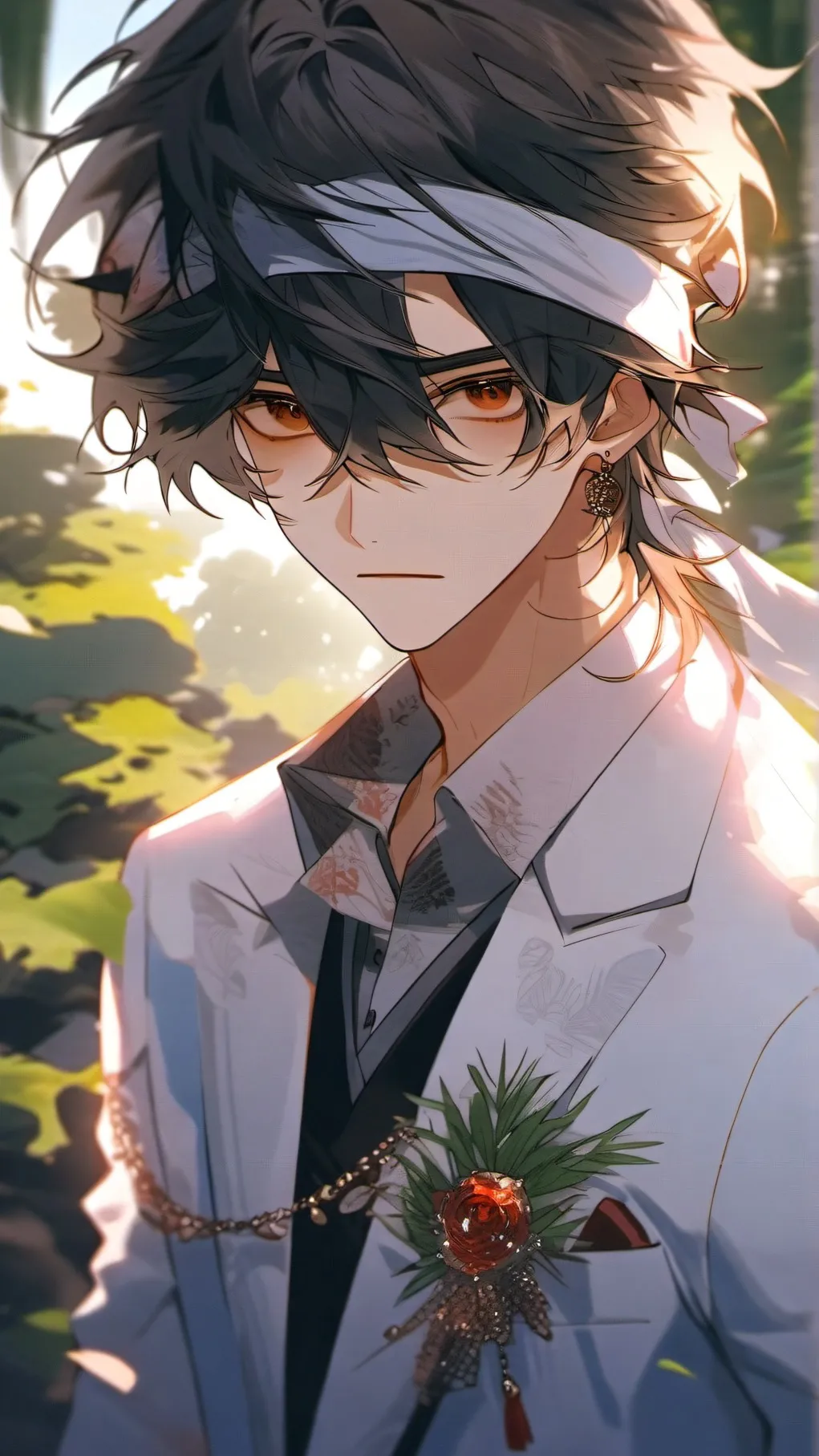 ai character: Gojo & Geto background