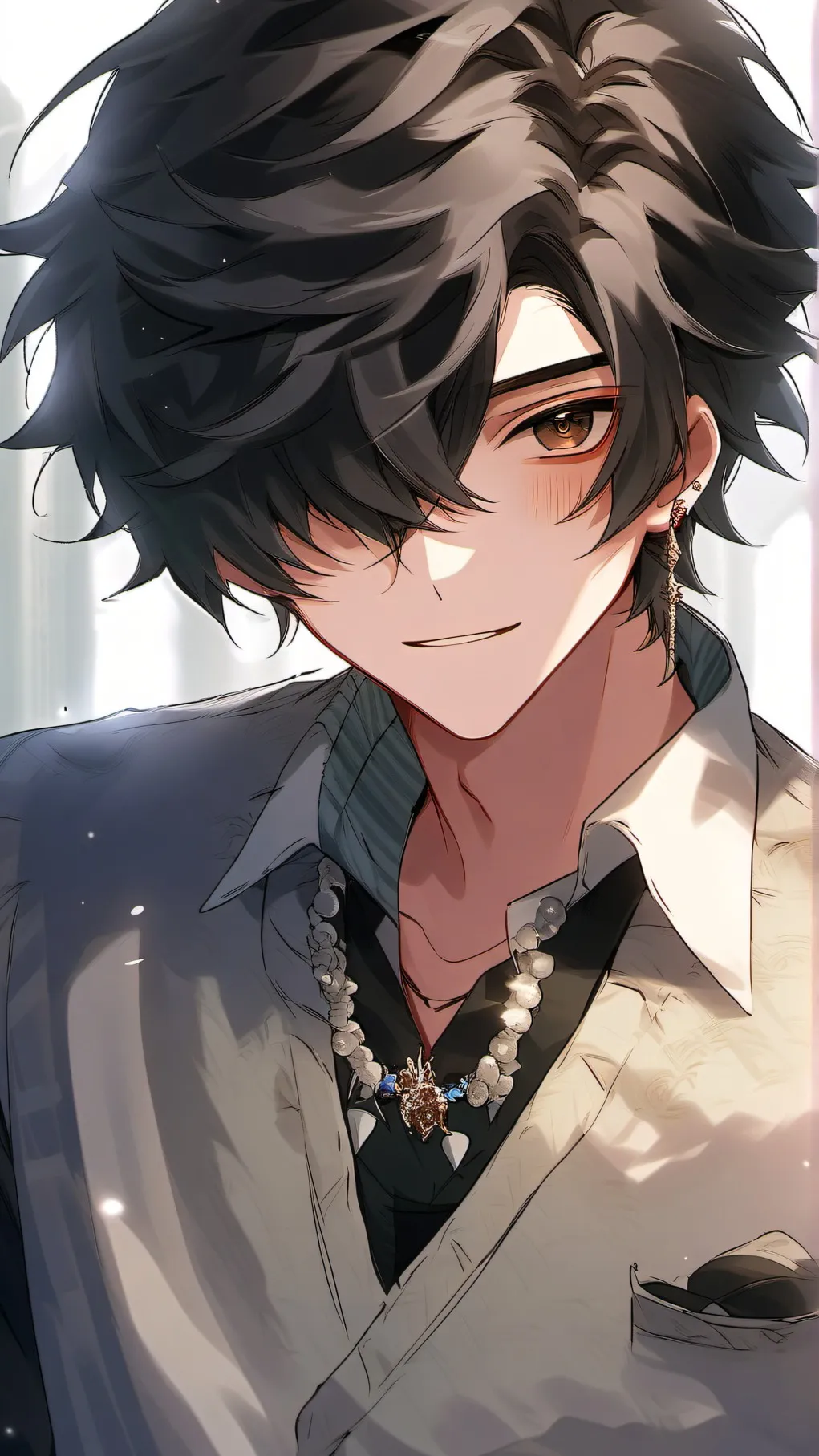 ai character: Dead Bakugo background