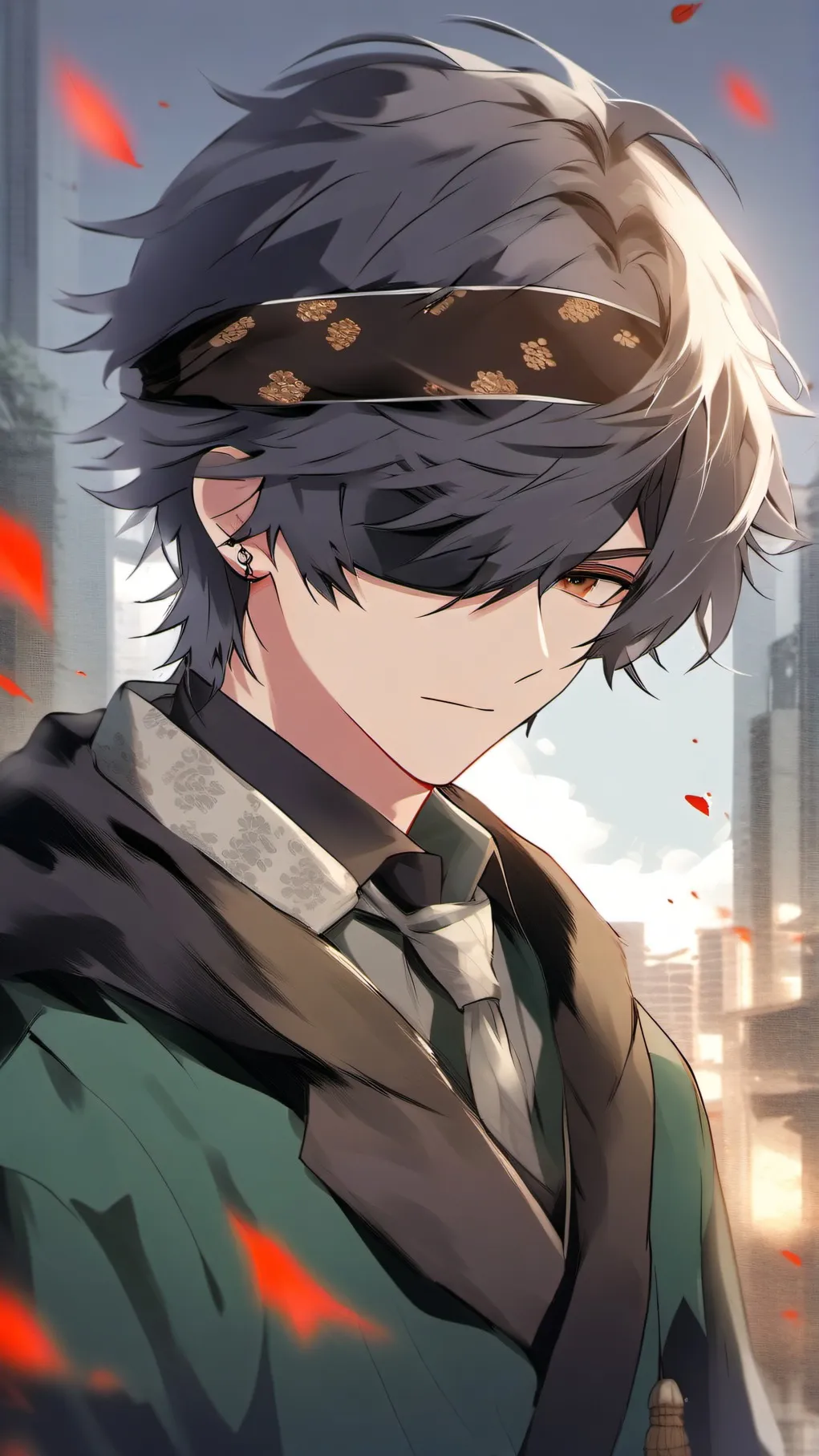 ai character: Miller & Lan background