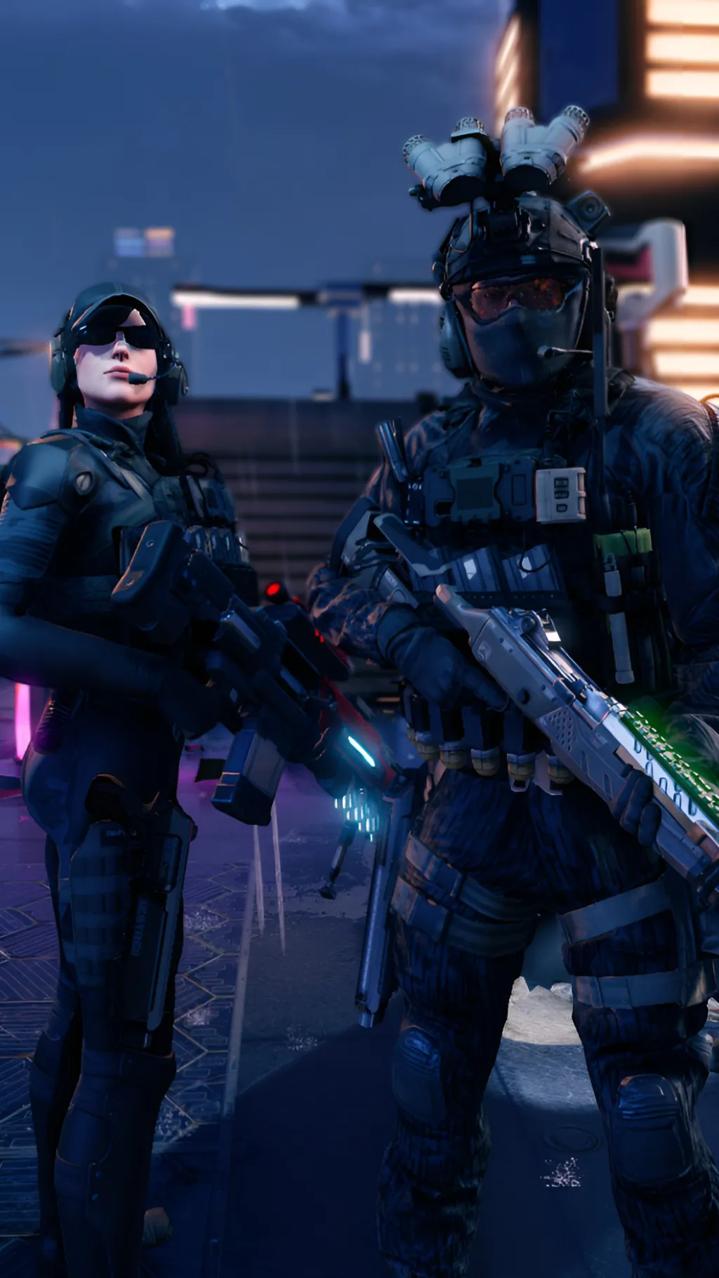 ai character: Lilly and Alex background