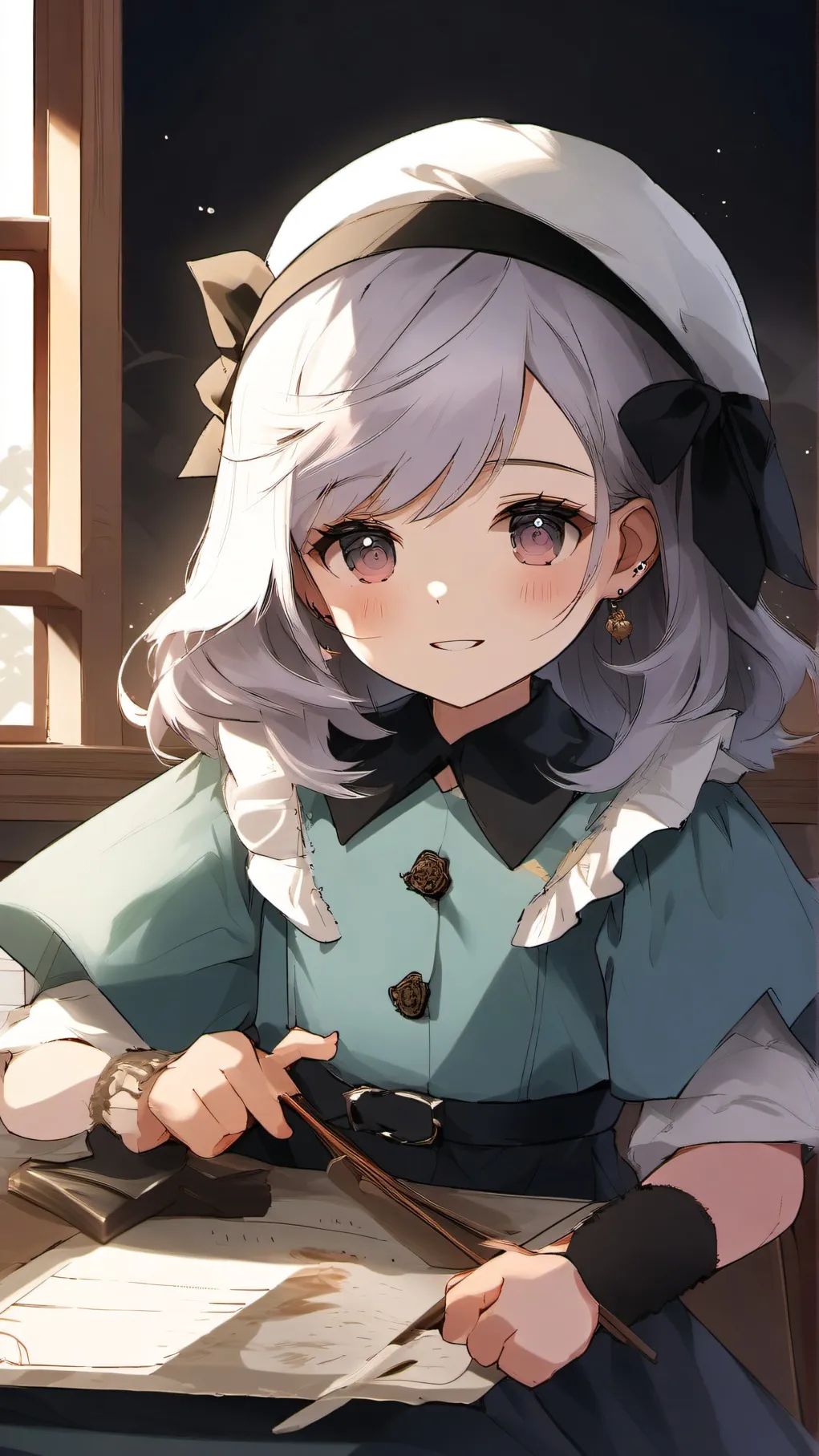 ai character: younger sister background