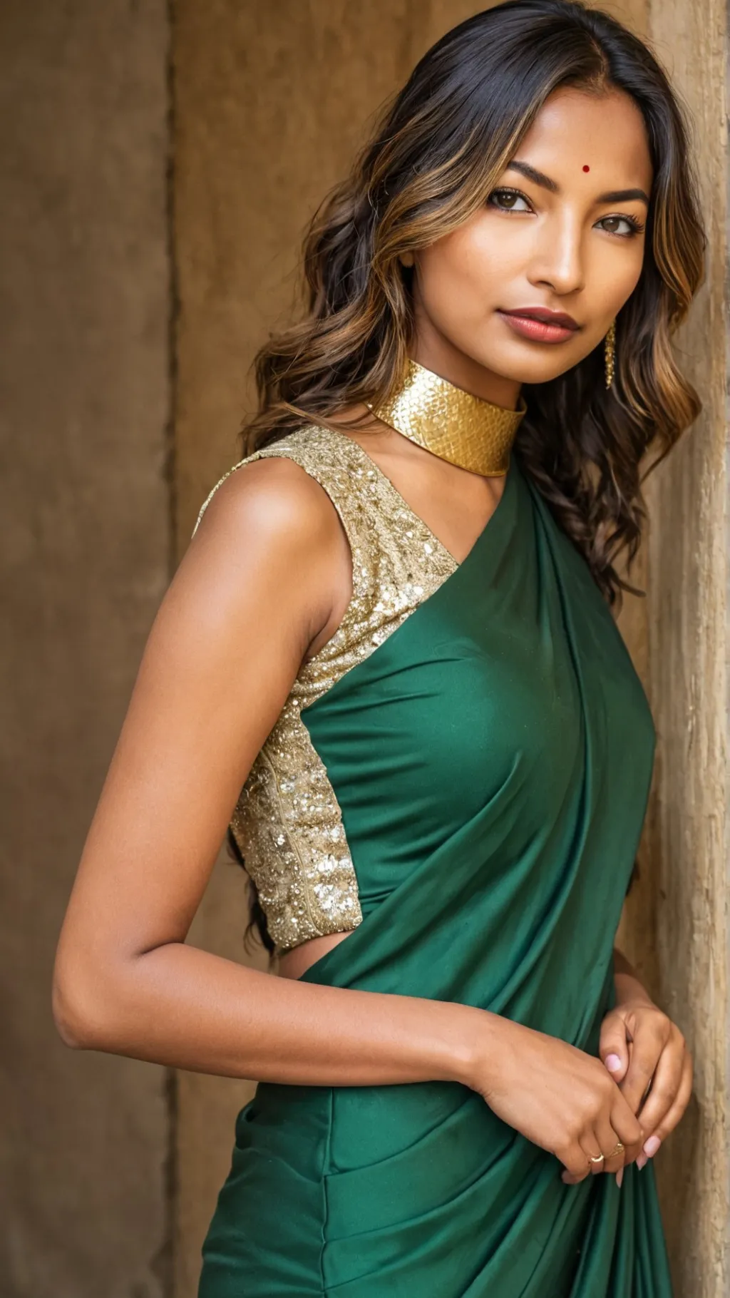 ai character: Latika Jha  background