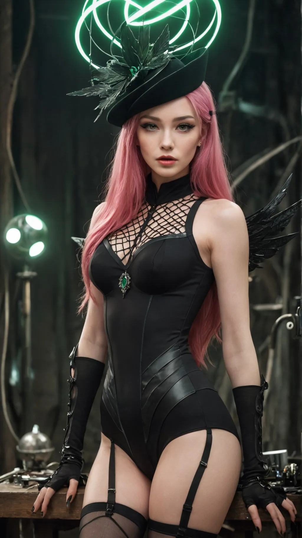 ai character: Delina background