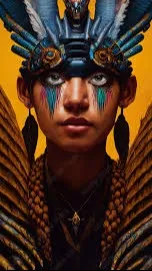 ai character: The Aumi, God background