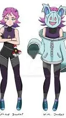 ai character: Dot 10 Years Older background