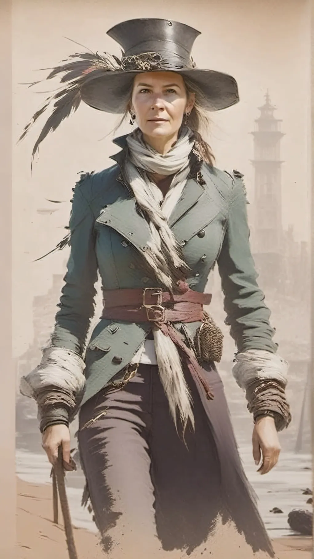 ai character: Calamity Jane background
