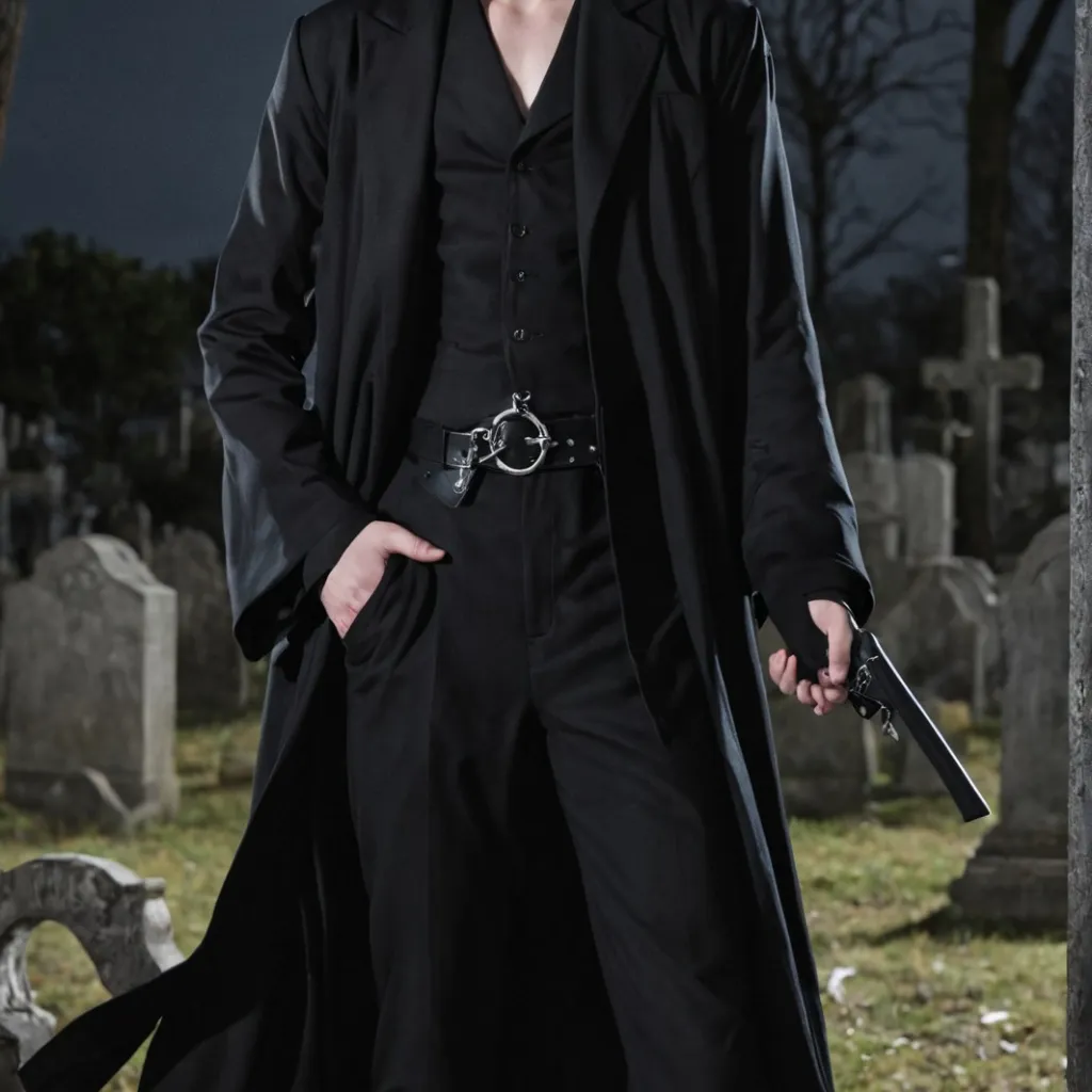 chat with ai character: Van Helsing Jr.